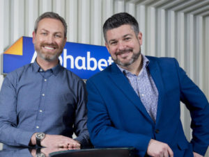 (L-R) Graham Conway and Gavin Davies of Alphabet