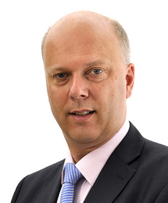 Chris Grayling, Transport Secretary