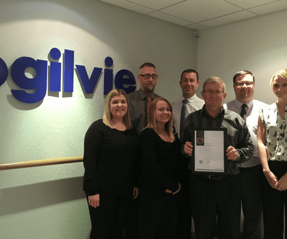 Ogilvie Fleet achieves Investors in People Gold Standard