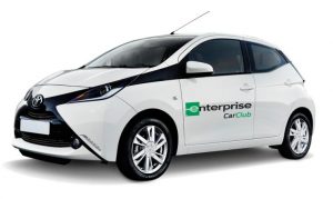 Enterprise Car Club now operates 14 vehicles in 10 locations across Nottingham.