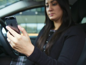 One in five young drivers (18-24) confirmed they regularly text and/or instant message when they are behind the wheel