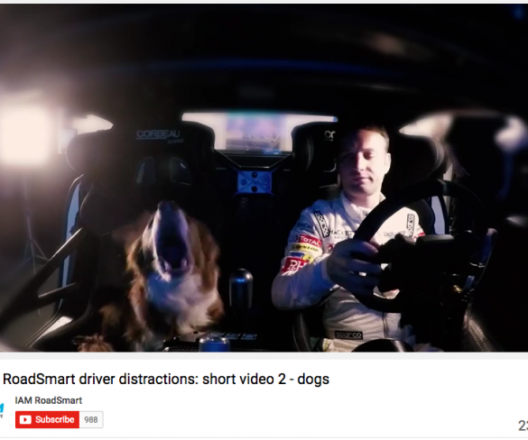 IAM videos show dangers of common driving distractions