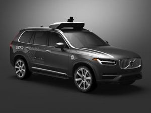 Volvo's base vehicle for the Uber self-driving partnership
