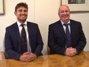 Will Wastell (left) and John Mason have joined Venson’s management team