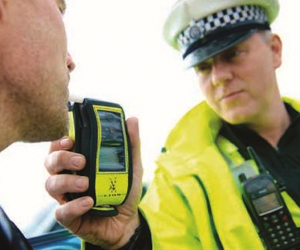 One in 15 motorists breathalysed found over the limit in festive season