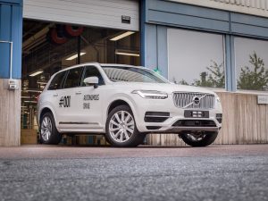 Volvo's first autonomous XC90 for its Drive Me project