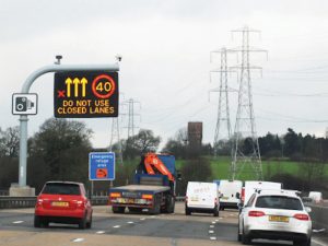 All lane running motorway scheme