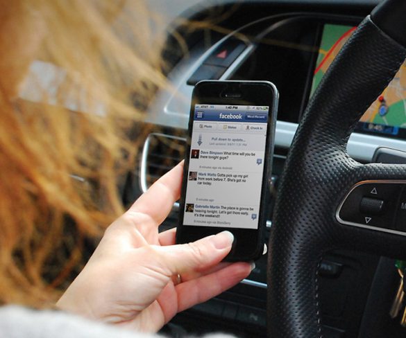 One in three drivers use handheld mobile phones