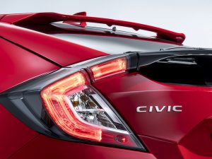 Honda Civic hatchback teaser image