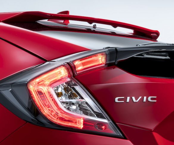 Honda teases Civic hatchback prior to Paris reveal