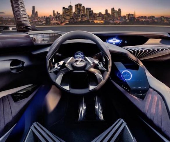 Lexus UX Concept showcases futuristic 3D driver experience