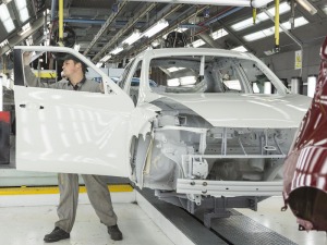 Nissan production site in UK