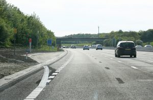Emergency Rescue Area on smart motorway