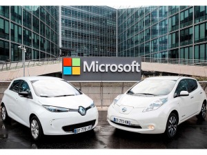The Renault-Nissan Alliance and Microsoft Corporation have signed a global, multiyear agreement to partner on next-generation technologies. 