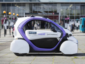 UK's first public driverless car trials in Milton Keynes
