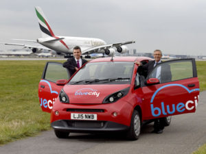 New car sharing service at Gatwick Airport