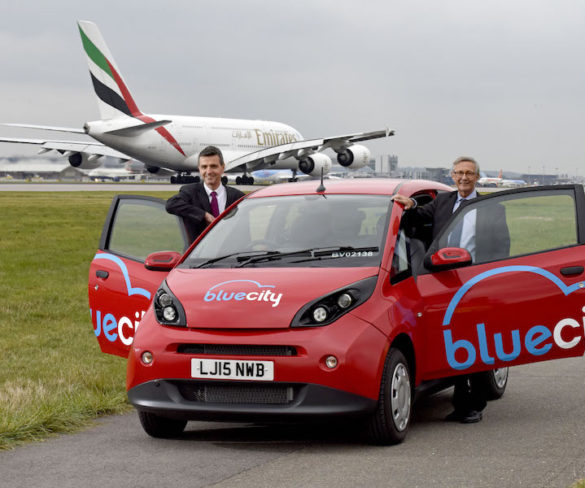Electric car sharing service rolls out at Gatwick Airport