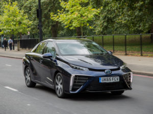 Toyota Mirai hydrogen fuel cell car
