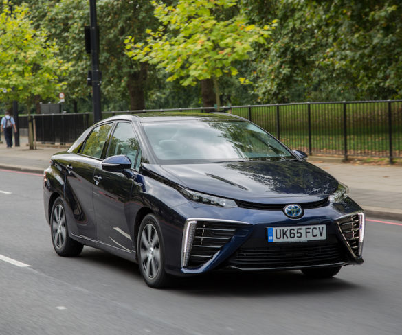 Funding support for hydrogen fuel call cars drives Toyota Mirai take-up