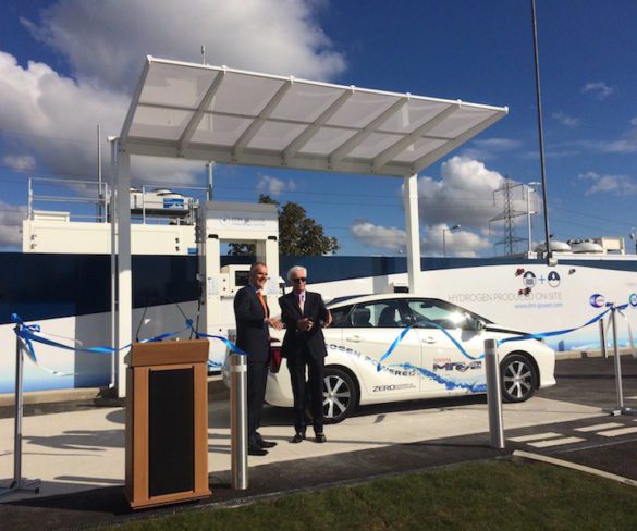 Solar hydrogen refuelling station opens in East London  