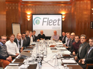 Members of the 1-Fleet Alliance at the Savoy Hotel