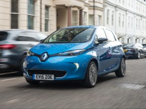The new battery boosts the ZOE's range to 250 miles