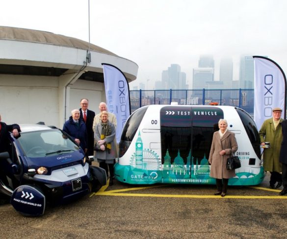 House of Lords Committee visits driverless vehicle research project