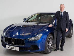 Peter Denton, region manager, Maserati North Europe
