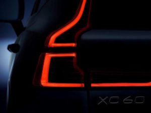 Teaser image of new Volvo XC60