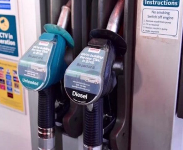 Price of unleaded to leapfrog diesel