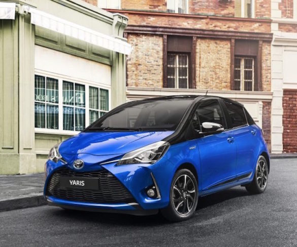 Facelifted Toyota Yaris priced from £12,495