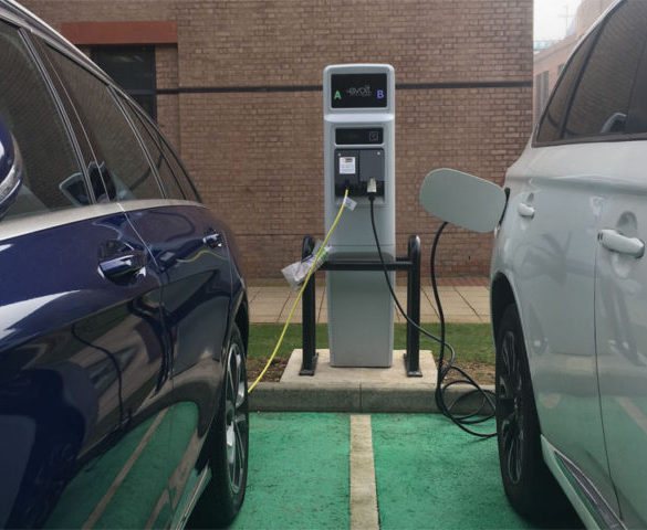 Workplace charge points key to employee EV adoption
