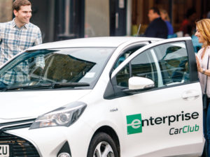 The university is running a dedicated Enterprise Car Club vehicle for staff and postgraduate students