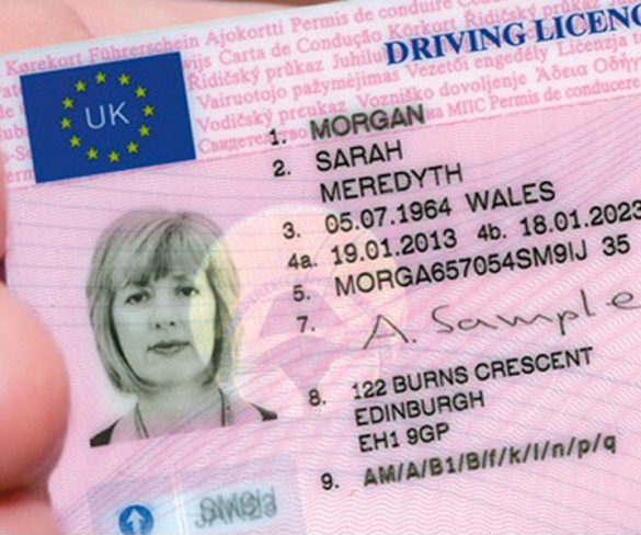 Drivers spent nearly £20m replacing licences in 2017