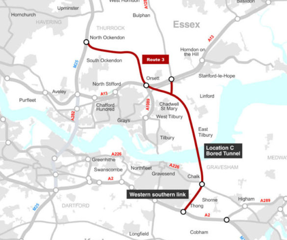 New Thames tunnel to alleviate Dartford gridlock