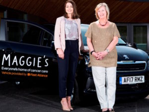 Fleet Alliance car donation to Maggie’s centre at Vale of Leaven hospital