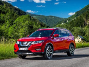 The facelifted Nissan X-Trail