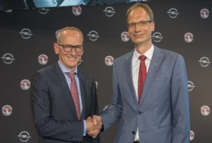 Dr. Karl-Thomas Neumann (left) and the new Opel CEO, Michael Lohscheller.