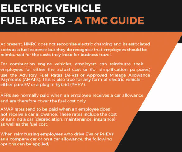 TMC publishes EV reimbursement guide for fleets