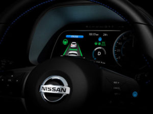 The new ProPILOT Park tech debuting on the 2018 LEAF is part of the Nissan Intelligent Mobility technology approach.