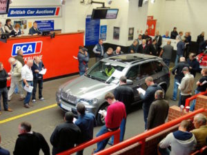 BCA used car at auction