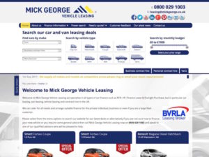 Mick George leasing broker website