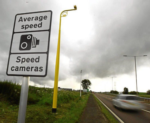 A90 goes live with average speed cameras