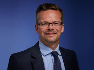 Justin Benson, new UK head of automotive at KPMG.
