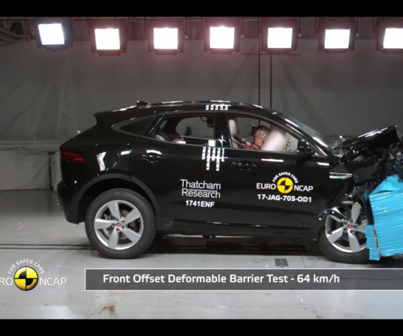 E-Pace and DS7 Crossback score five-star Euro NCAP ratings