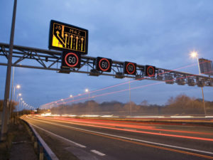 Traffic lights trials on motorway link roads may ease congestion