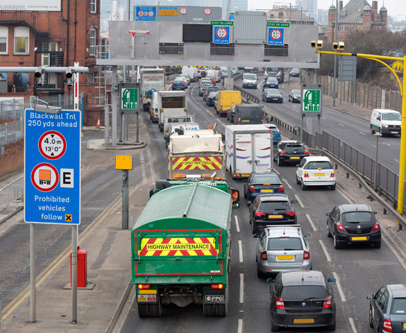 Campaign cuts Blackwall Tunnel closures by 15%