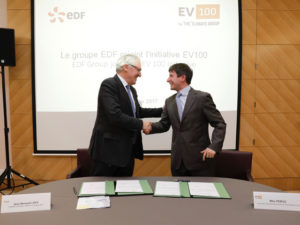 EDF Group has committed to transitioning to electric vehicles by 2030 through EV100