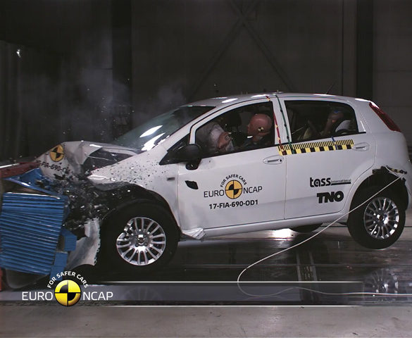 Fiat Punto scores first-ever Euro NCAP zero-star rating