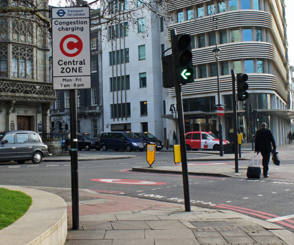 Congestion Charge fines to increase in New Year